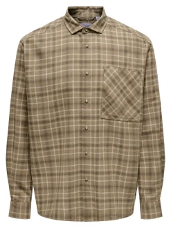 ONSARCHER Chemise en flanelle