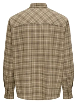 ONSARCHER Chemise en flanelle