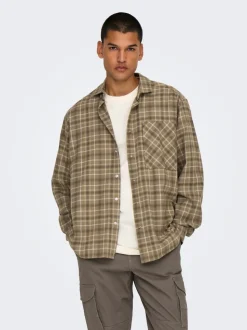 ONSARCHER Chemise en flanelle