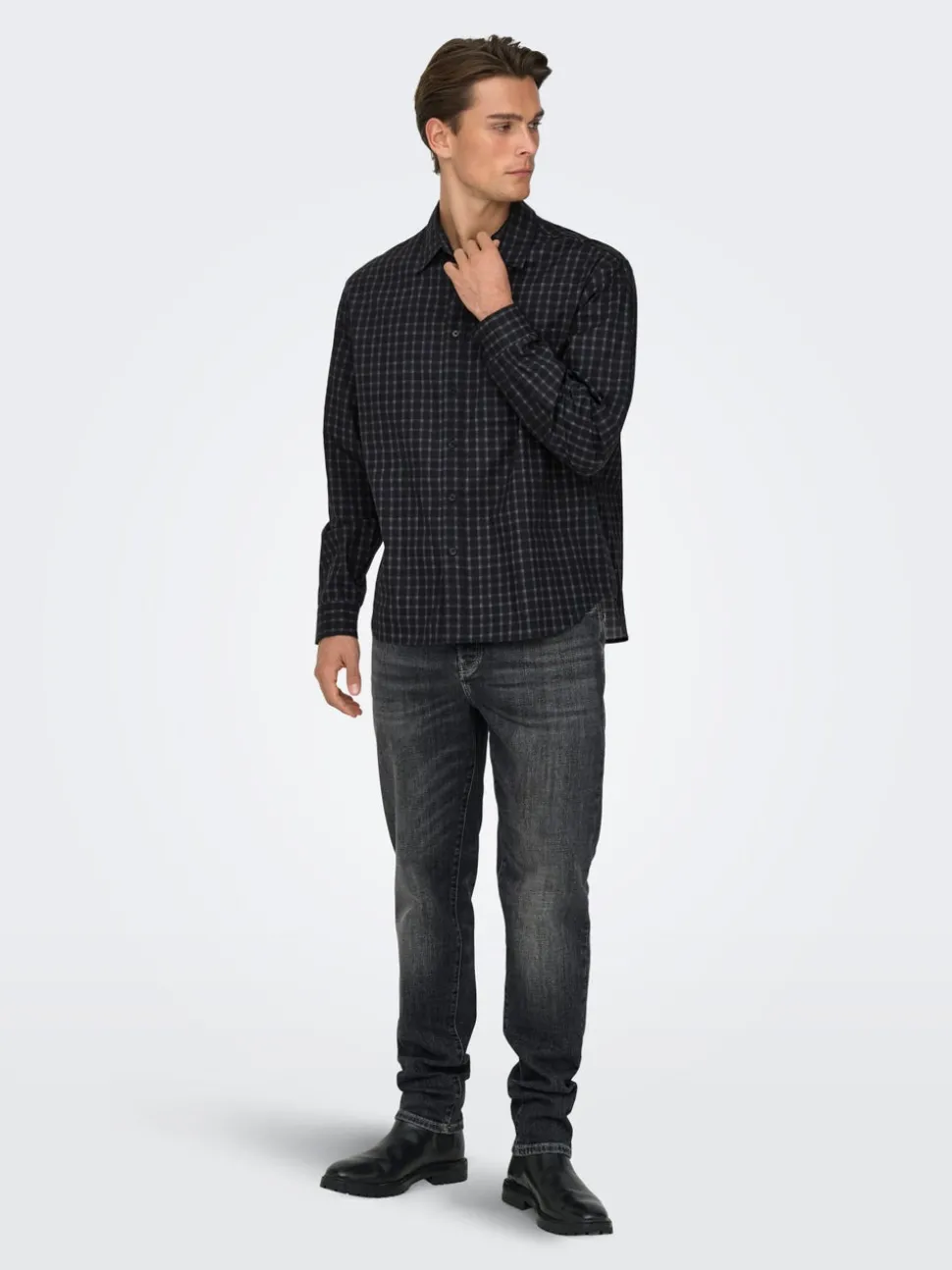 ONSBALI Chemise en popeline