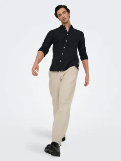 ONSBOB Loose Fit Lin Pantalon
