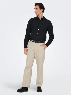 ONSBOB Loose Fit Lin Pantalon