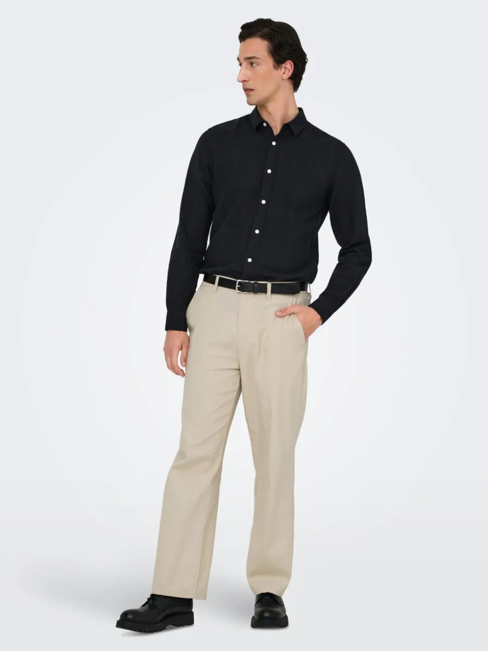 ONSBOB Loose Fit Lin Pantalon