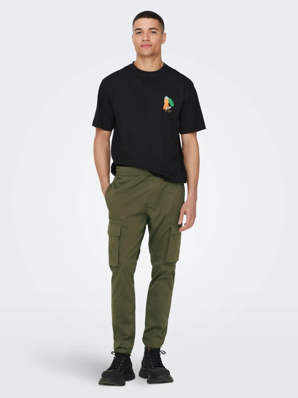 ONSCAM Tapered Fit Pantalon cargo