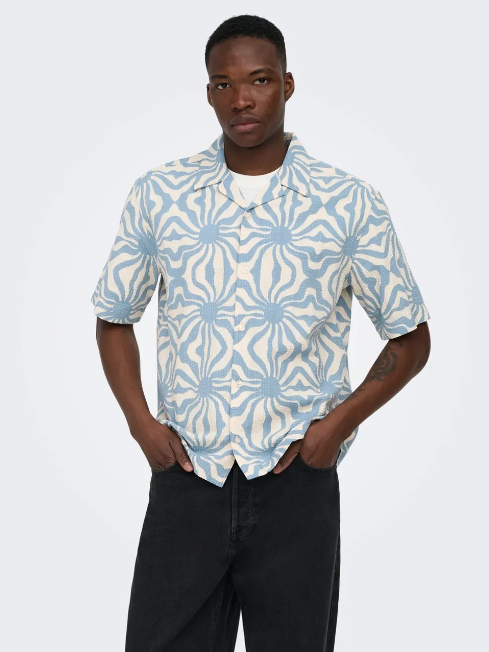 ONSCRUZ Chemise de vacances