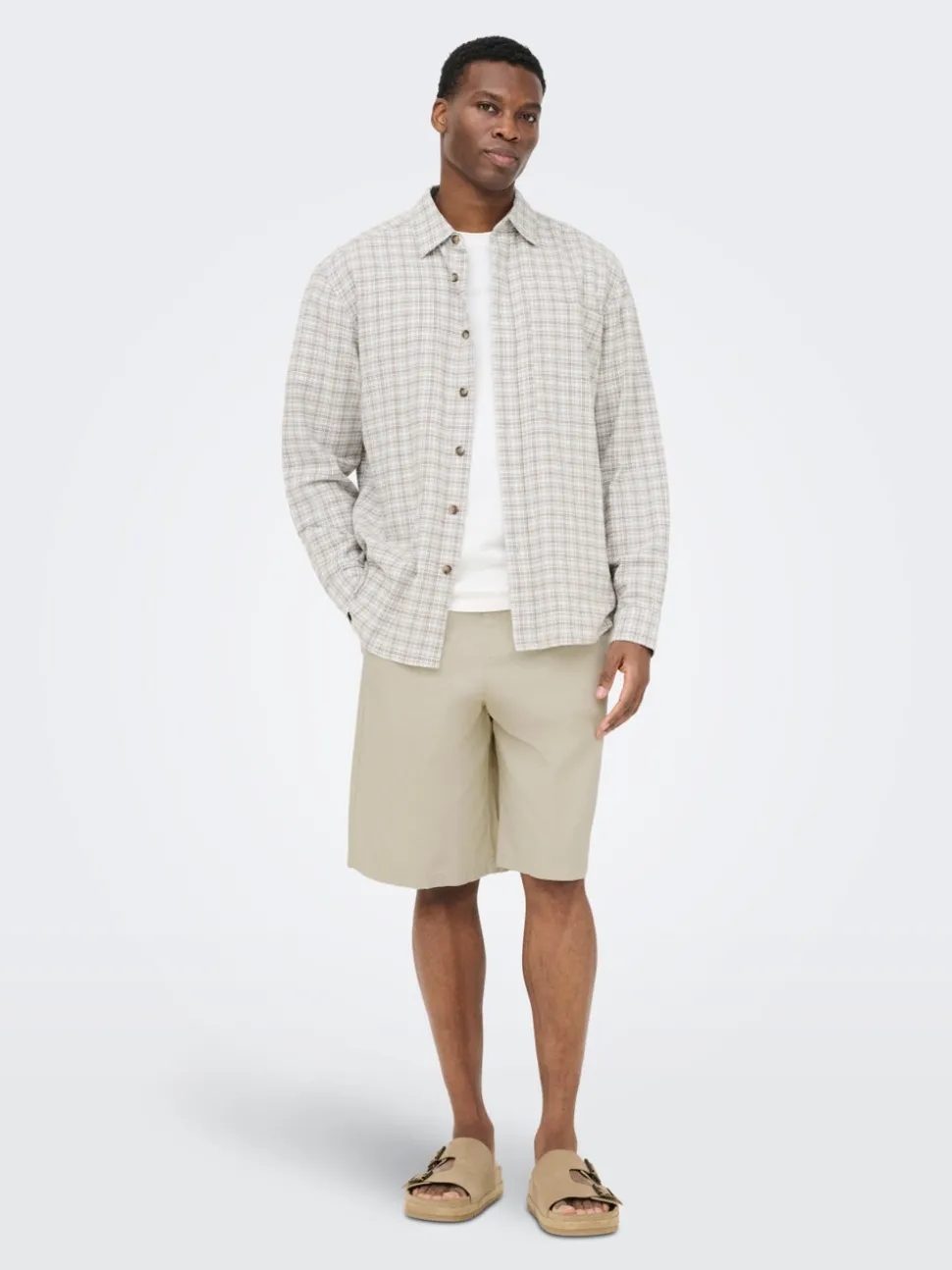 ONSDAVES Wide Leg Fit Lin Shorts