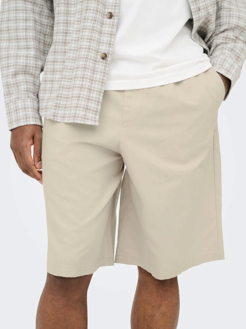ONSDAVES Wide Leg Fit Lin Shorts
