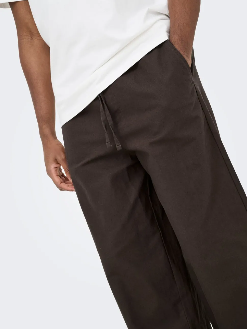 ONSDAVES Wide Leg Fit Lin Pantalon