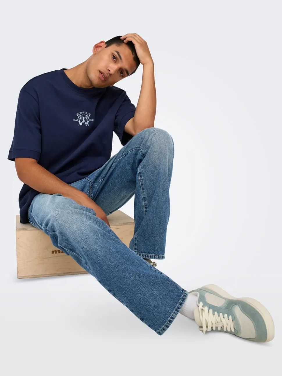 ONSEDGE Taille moyenne Straight Fit Jeans