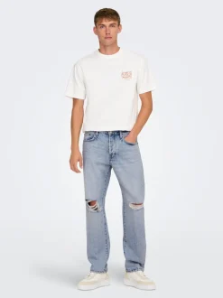 ONSEDGE Taille moyenne Straight Fit Jeans