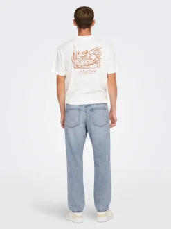 ONSEDGE Taille moyenne Straight Fit Jeans