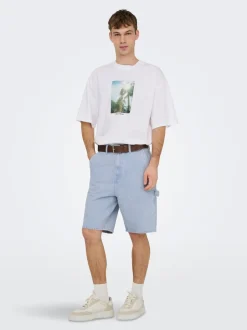 ONSEDGE Taille moyenne Straight Fit Shorts