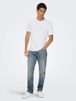 ONSEDGE Taille moyenne Straight Fit Jeans