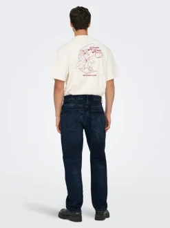 ONSEDGE Taille moyenne Straight Fit Jeans