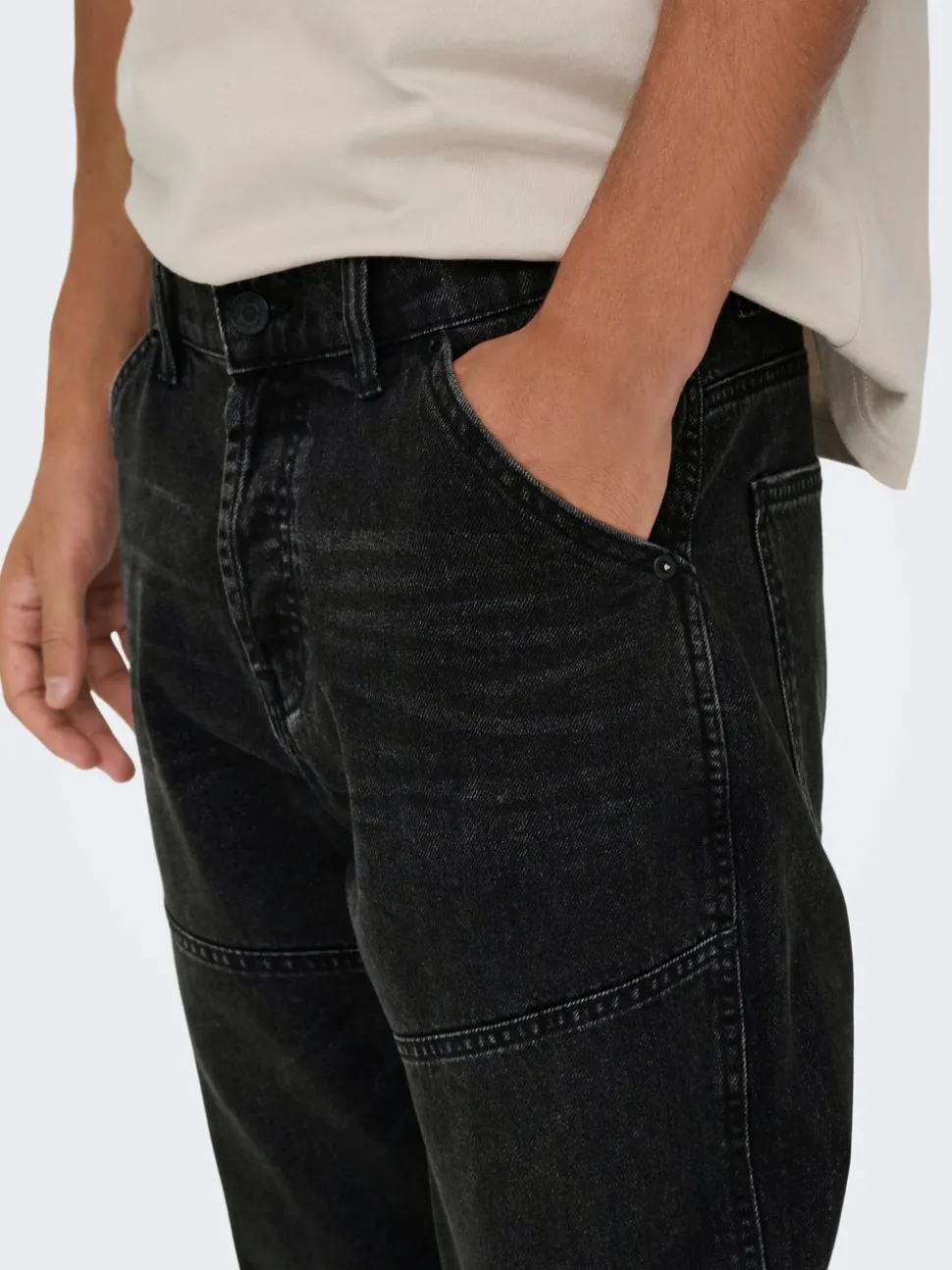 ONSEDGE Taille moyenne Straight Fit Jeans