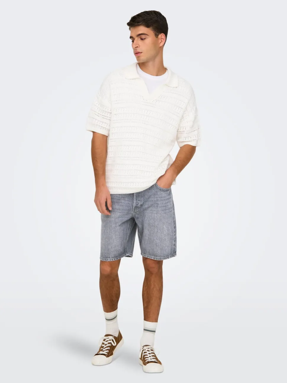 ONSEDGE Taille moyenne Straight Fit Shorts