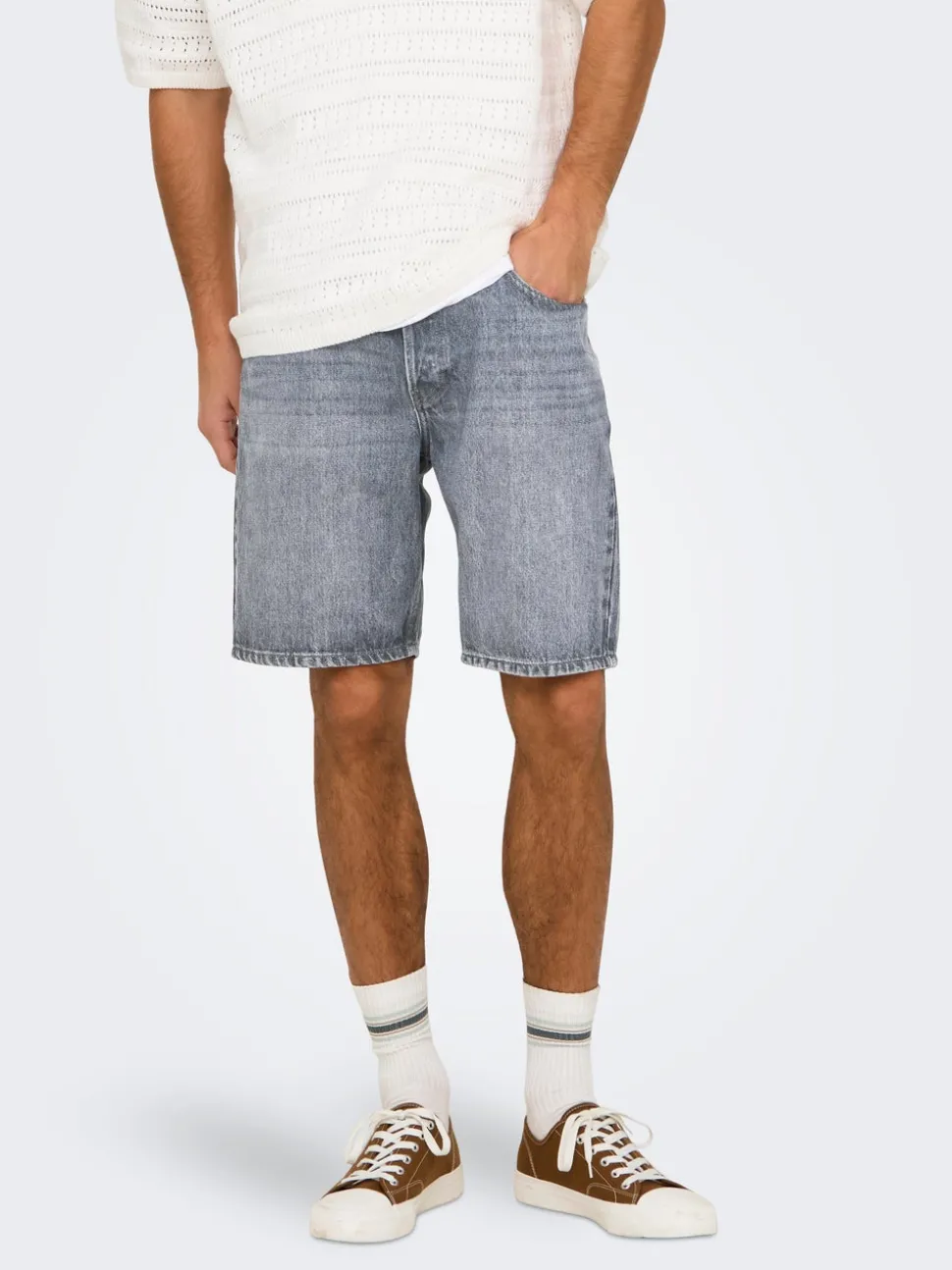 ONSEDGE Taille moyenne Straight Fit Shorts
