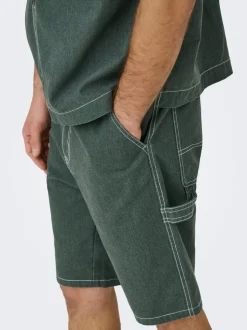ONSEDGE Taille moyenne Straight Fit Short à 5 poches