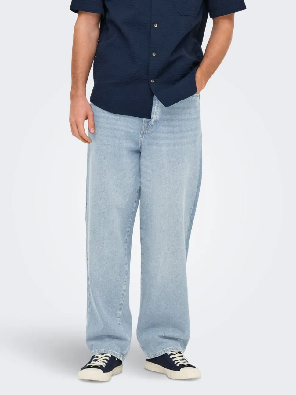 ONSFADE Taille haute Loose Fit Jeans