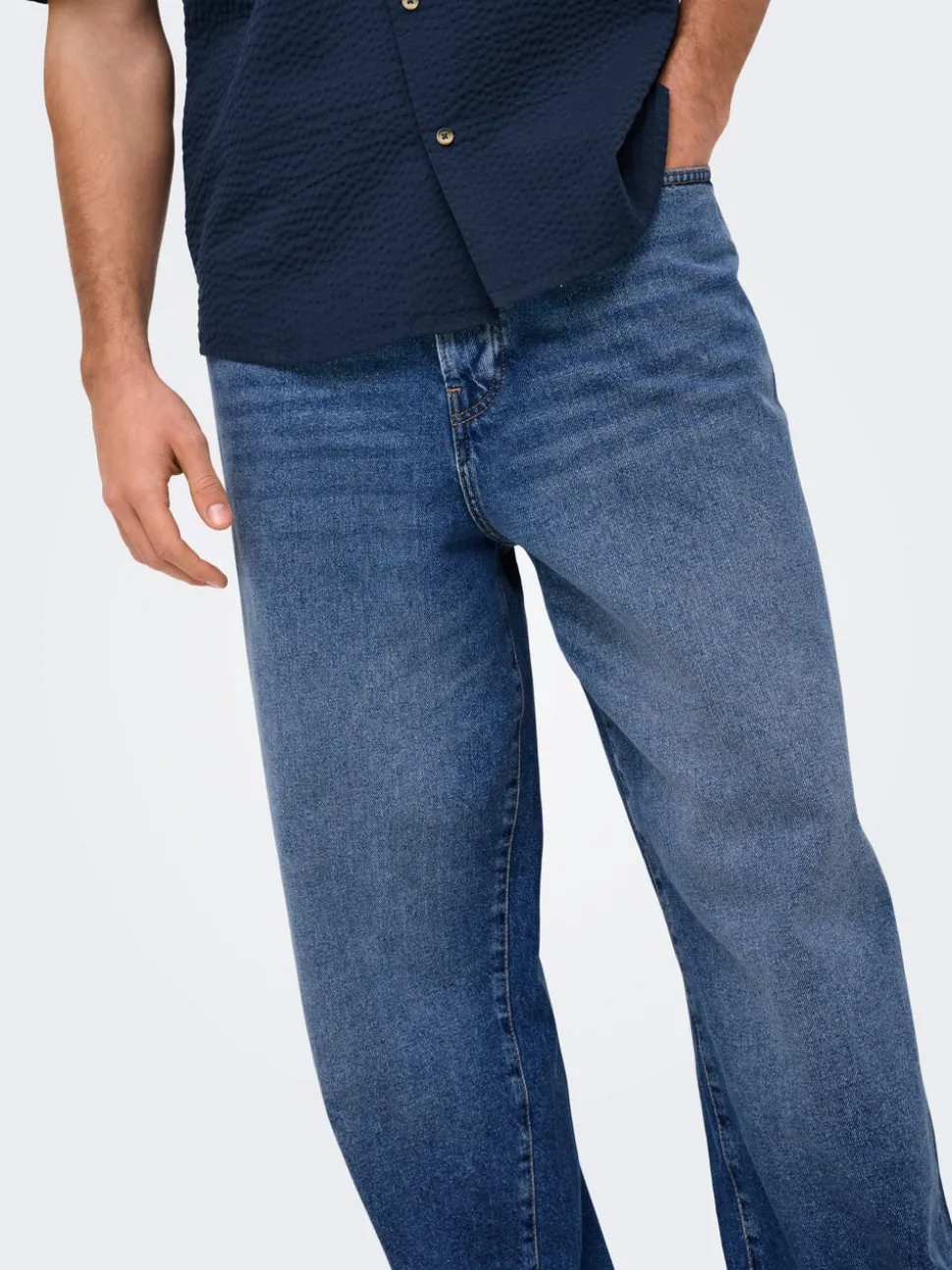 ONSFADE Taille haute Loose Fit Jeans