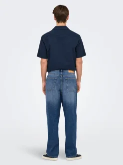 ONSFADE Taille haute Loose Fit Jeans