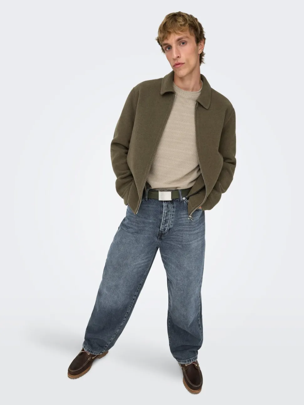ONSFADE Taille moyenne Loose Fit Jeans