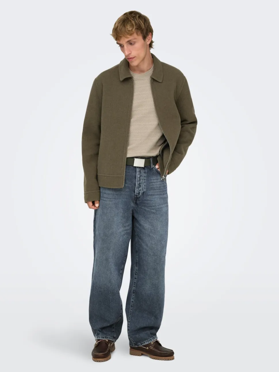ONSFADE Taille moyenne Loose Fit Jeans
