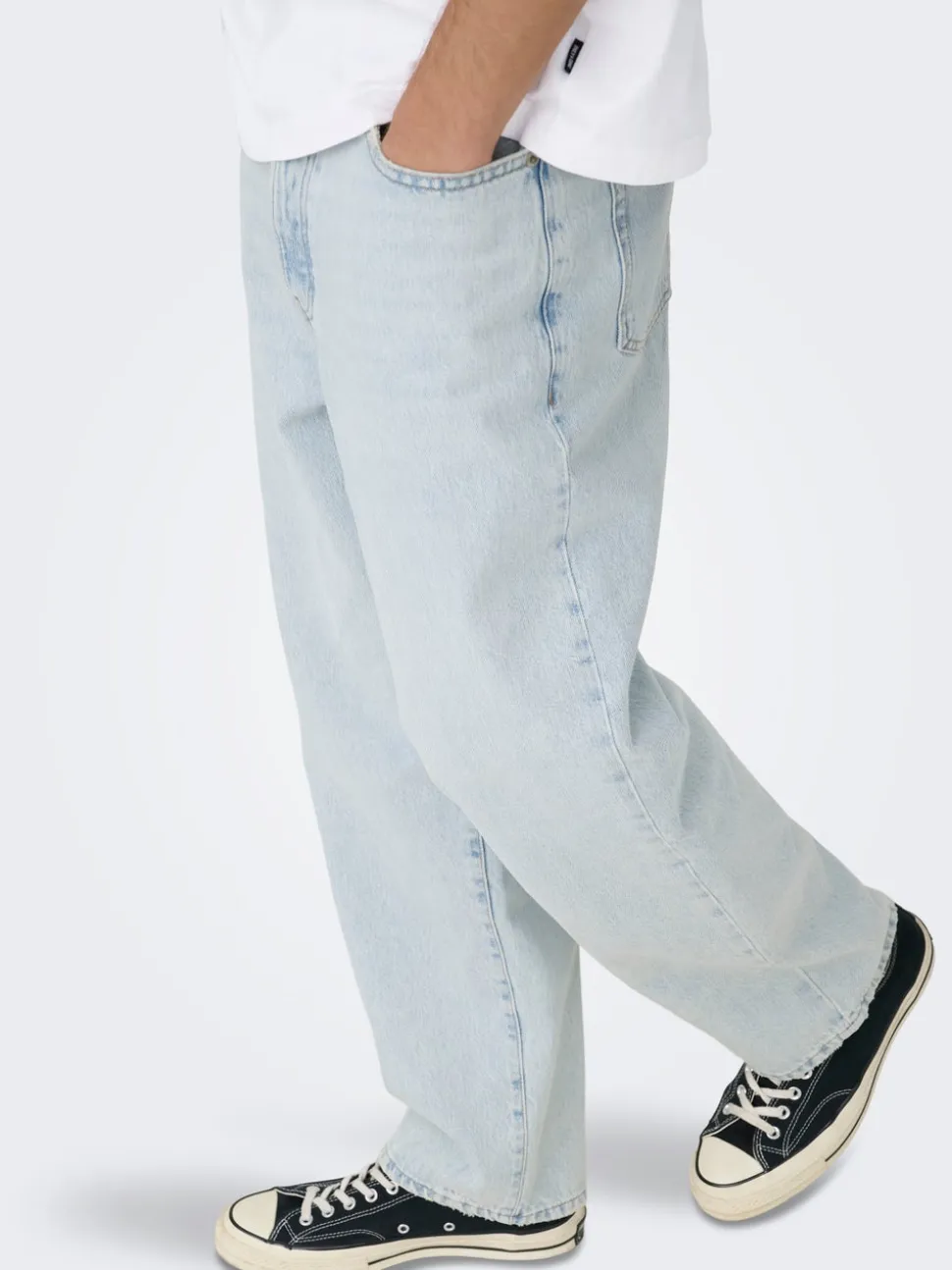 ONSFADE Taille moyenne Loose Fit Jeans