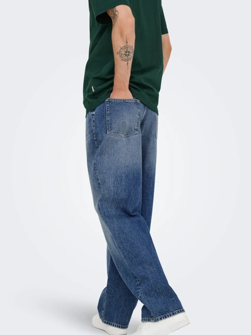 ONSFADE Taille moyenne Loose Fit Jeans