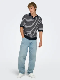 ONSFADE Taille moyenne Loose Fit Strecth Jeans
