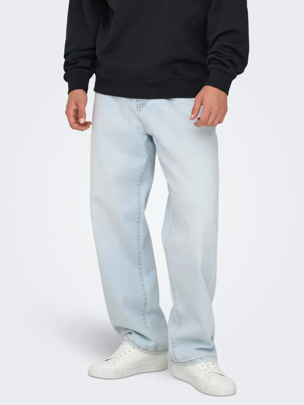 ONSFADE Taille moyenne Loose Fit Strecth Jeans