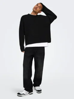 ONSFADE Taille moyenne Loose Fit Jeans