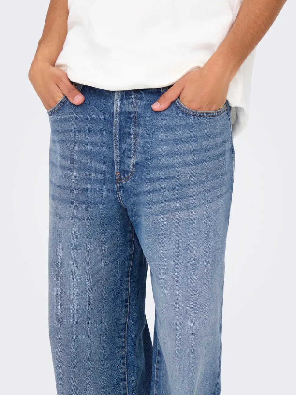 ONSFADE Taille moyenne Loose Fit Jeans