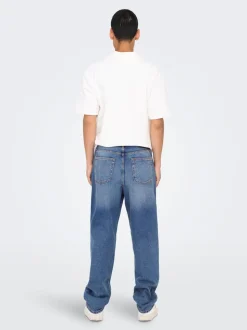 ONSFADE Taille moyenne Loose Fit Jeans