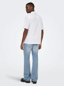 ONSGIBB Taille moyenne Bootcut Fit Jeans