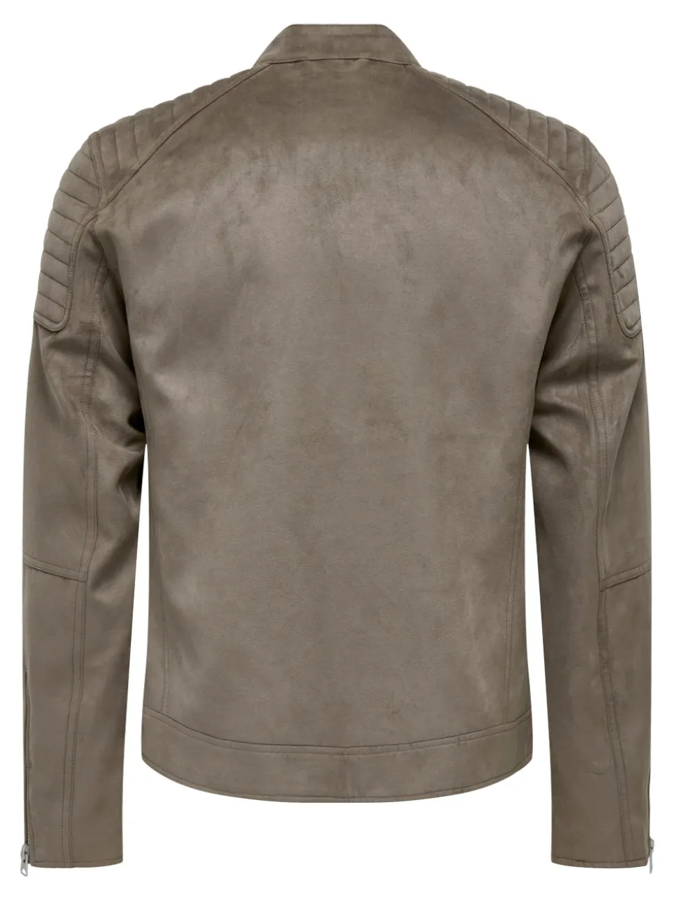 ONSGUS Veste en cuir synthétique