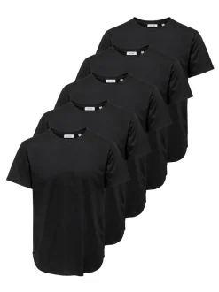ONSJEFF 5-pack T-shirt
