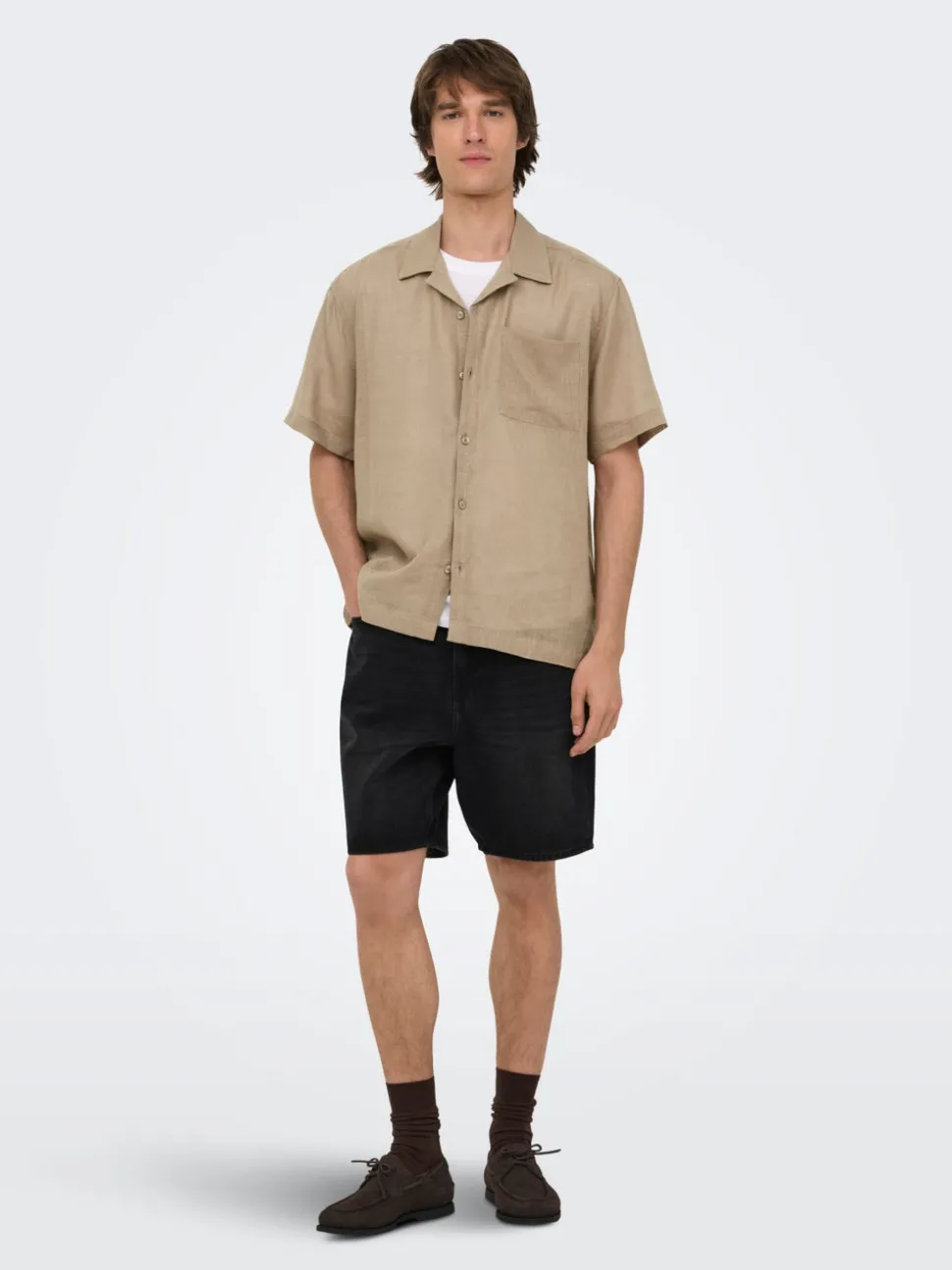 ONSLAURENCE Lin Chemise de vacances