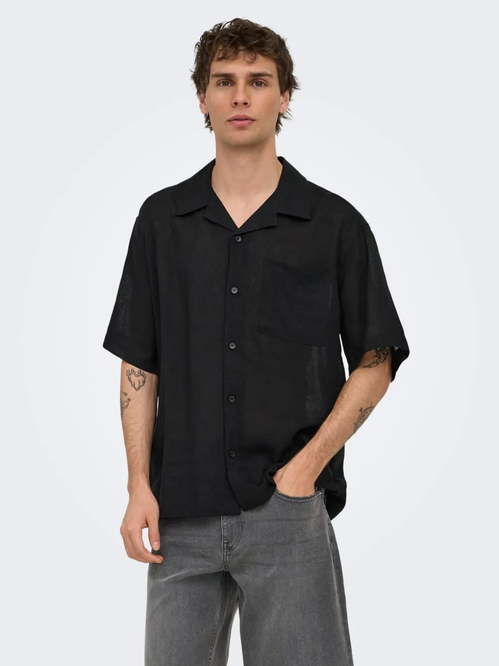 ONSLAURENCE Lin Chemise de vacances