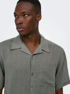 ONSLAURENCE Lin Chemise de vacances