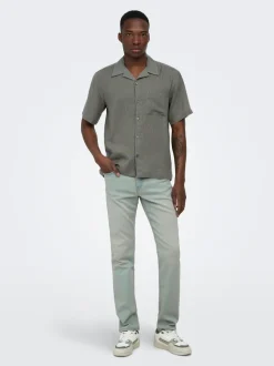 ONSLAURENCE Lin Chemise de vacances