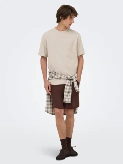 ONSLAURENCE Regular Fit Lin Shorts