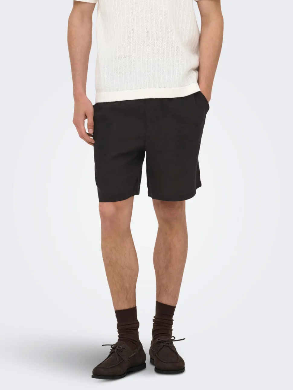 ONSLAURENCE Regular Fit Lin Shorts