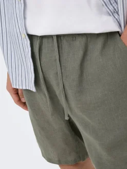 ONSLAURENCE Regular Fit Lin Shorts
