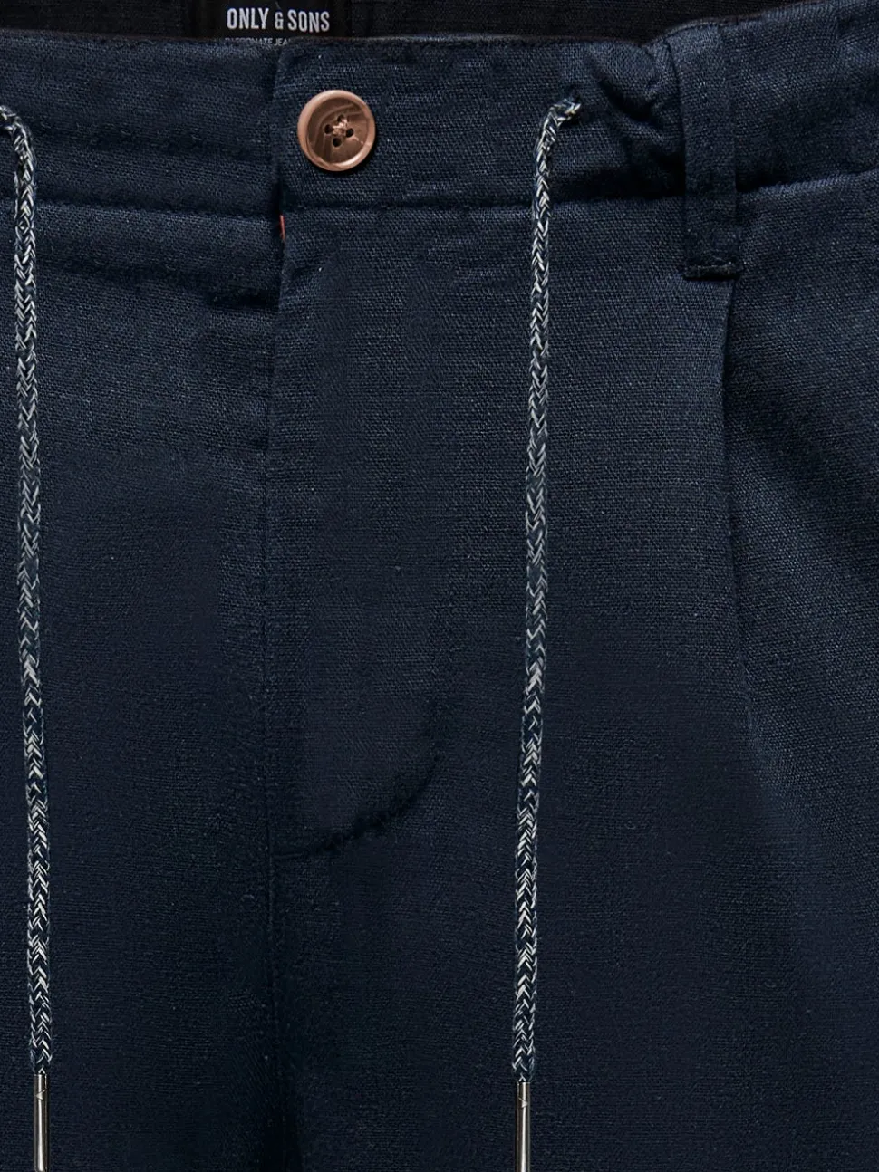 ONSLEO Tapered fit - Cropped Lin Pantalon chino