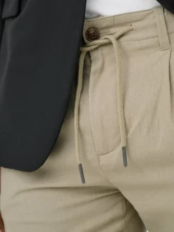 ONSLEO Tapered fit - Cropped Lin Pantalon chino