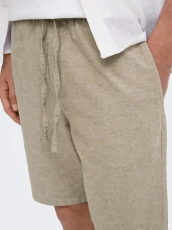 ONSLINUS Regular Fit Lin Shorts
