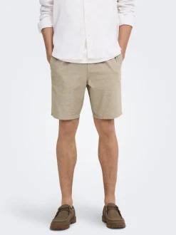 ONSLINUS Regular Fit Lin Shorts