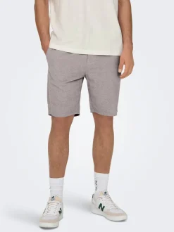 ONSLINUS Regular Fit Lin Shorts