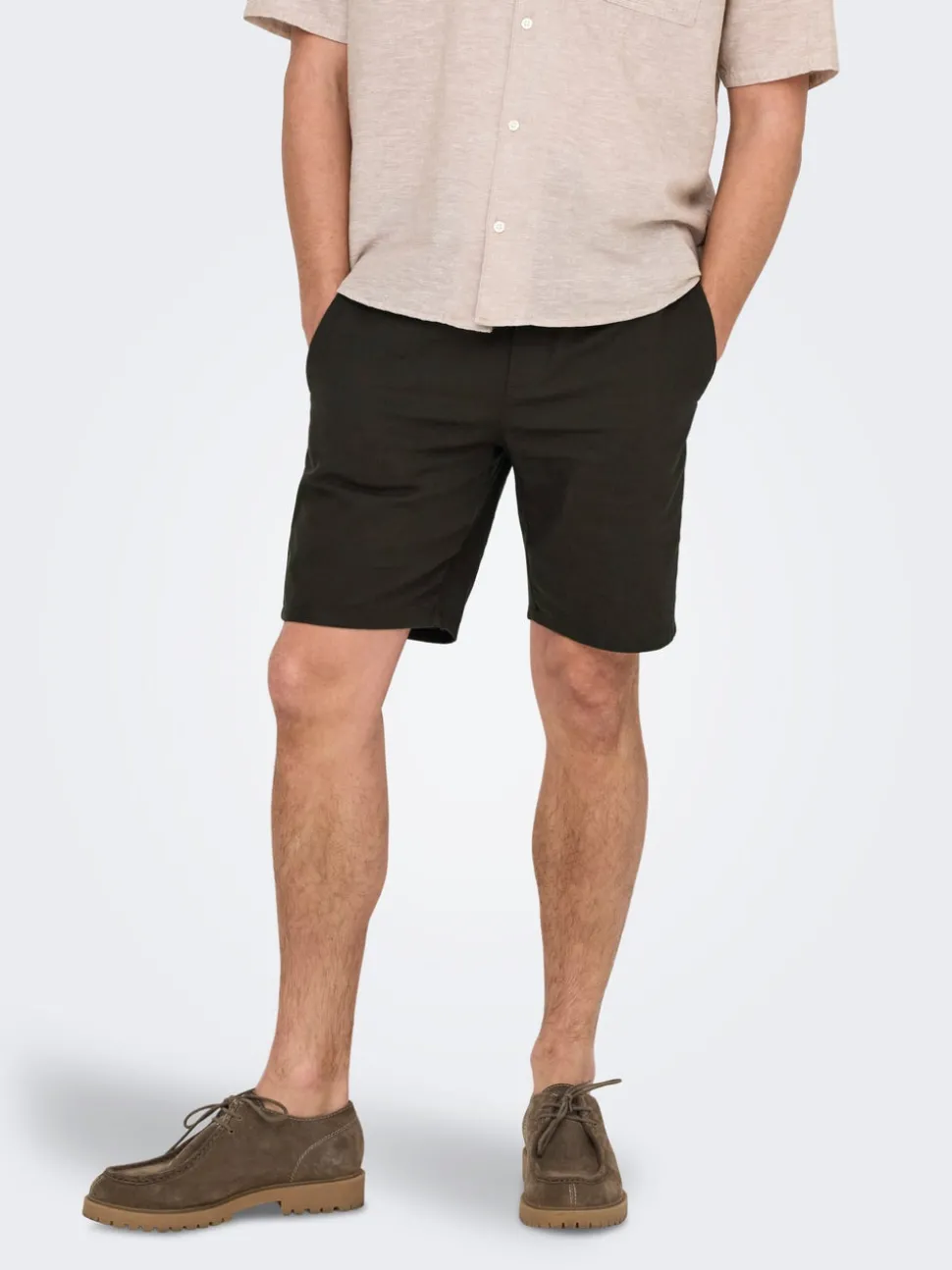 ONSLINUS Regular Fit Lin Shorts